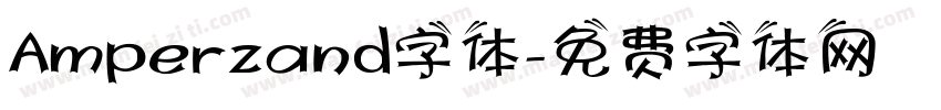 Amperzand字体字体转换
