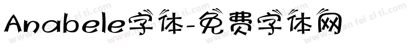 Anabele字体字体转换