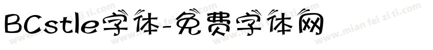 BCstle字体字体转换
