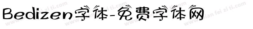 Bedizen字体字体转换