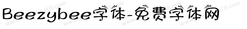 Beezybee字体字体转换