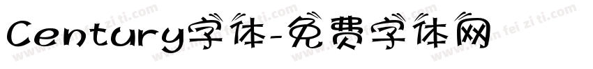 Century字体字体转换