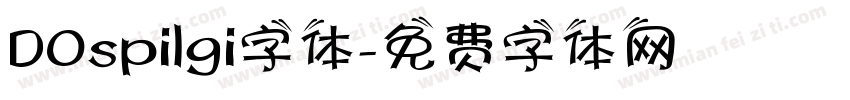 DOspilgi字体字体转换