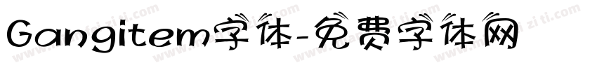 Gangitem字体字体转换