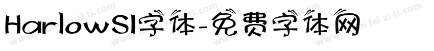 HarlowSI字体字体转换