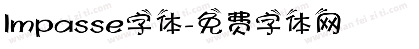 Impasse字体字体转换