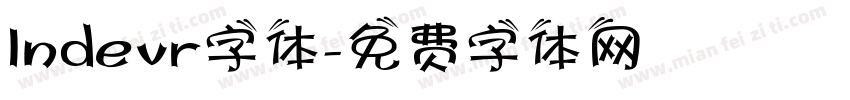 Indevr字体字体转换