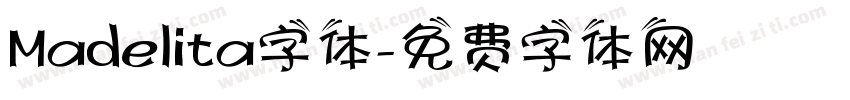 Madelita字体字体转换