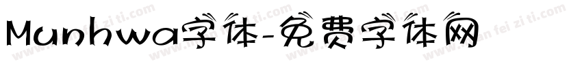 Munhwa字体字体转换