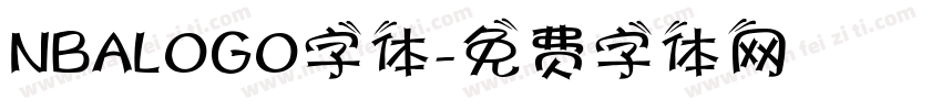 NBALOGO字体字体转换