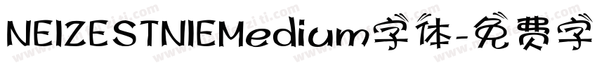 NEIZESTNIEMedium字体字体转换