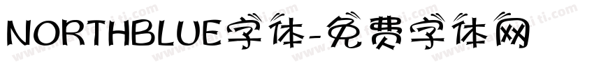 NORTHBLUE字体字体转换