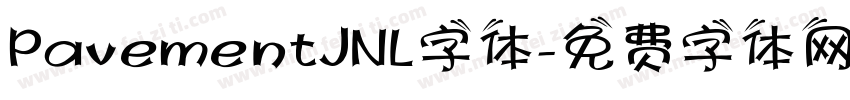 PavementJNL字体字体转换