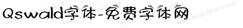 Qswald字体字体转换