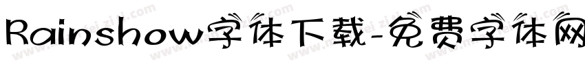 Rainshow字体下载字体转换