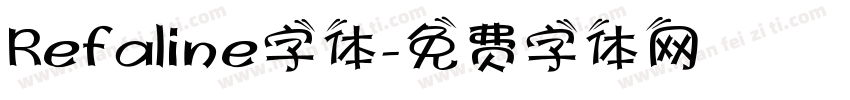 Refaline字体字体转换