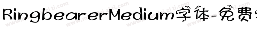RingbearerMedium字体字体转换