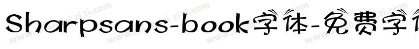 Sharpsans-book字体字体转换