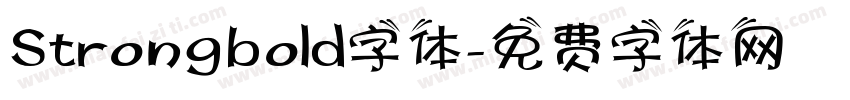 Strongbold字体字体转换
