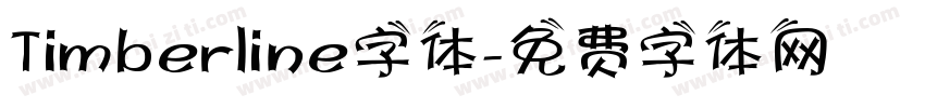 Timberline字体字体转换