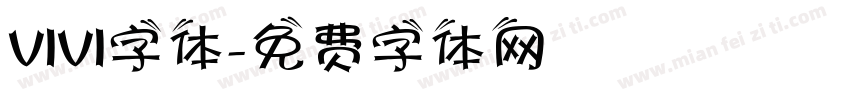 VIVI字体字体转换