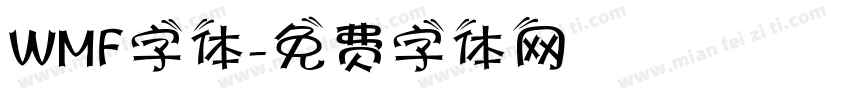 WMF字体字体转换
