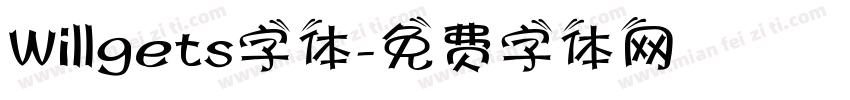Willgets字体字体转换