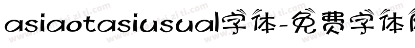 asiaotasiusual字体字体转换