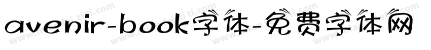 avenir-book字体字体转换
