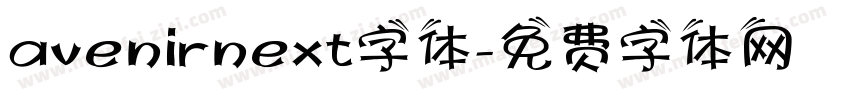 avenirnext字体字体转换