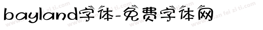 bayland字体字体转换