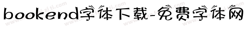 bookend字体下载字体转换
