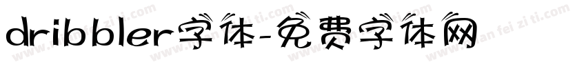 dribbler字体字体转换