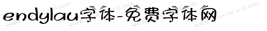 endylau字体字体转换