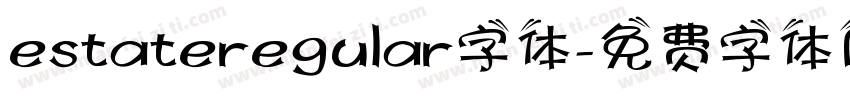 estateregular字体字体转换