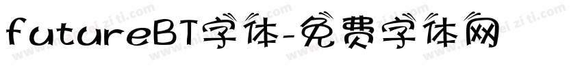 futureBT字体字体转换