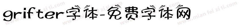 grifter字体字体转换