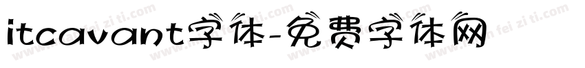 itcavant字体字体转换