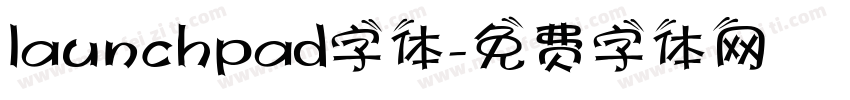 launchpad字体字体转换