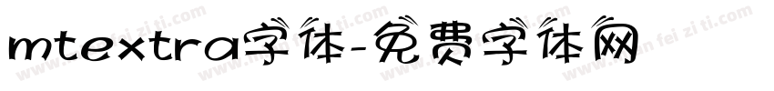 mtextra字体字体转换