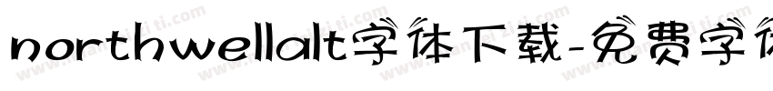 northwellalt字体下载字体转换