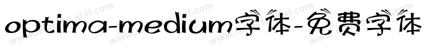 optima-medium字体字体转换