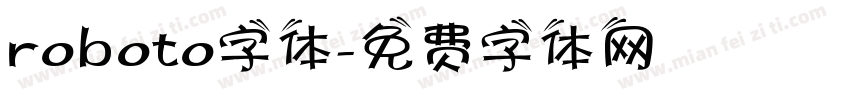 roboto字体字体转换