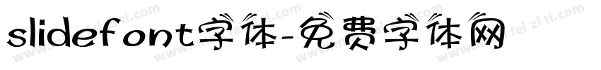 slidefont字体字体转换 slidefont字体字体转换