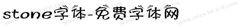 stone字体字体转换