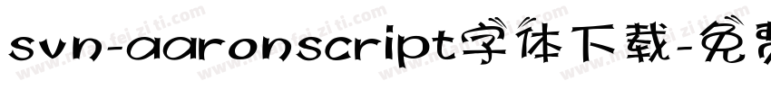 svn-aaronscript字体下载字体转换