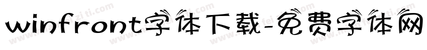 winfront字体下载字体转换