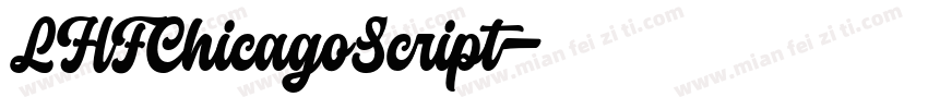 LHFChicagoScript字体转换
