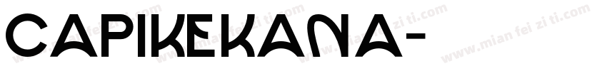 CapikeKana字体转换