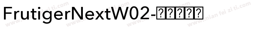 FrutigerNextW02字体转换